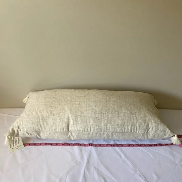 Rae Dunn Pillow with Bunny Design - Picture 7 of 7